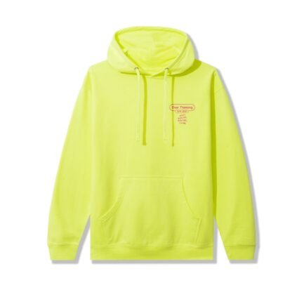 Over Thinking 21 Neon Green Hoodie