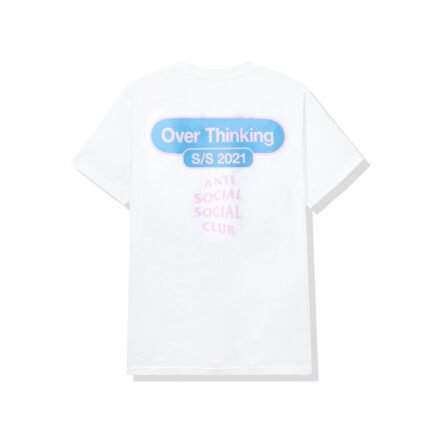Over Thinking 21 White Tee