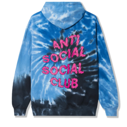 Maniac Blue Tie Dye Hoodie