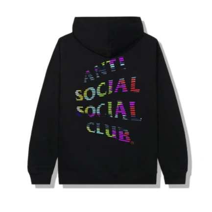 Fuzzy Connection Black Hoodie