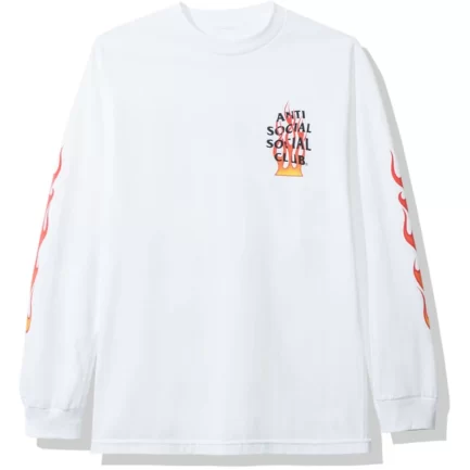 Anti Social Social Club Firebird Long Sleeve Tshirt