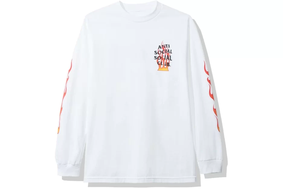 Anti Social Social Club Firebird Long Sleeve Tshirt