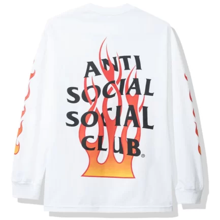 Anti Social Social Club Firebird Long Sleeve Tshirt