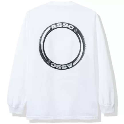 Anti Social Social Club Trofeo Long Sleeve white Tshirt