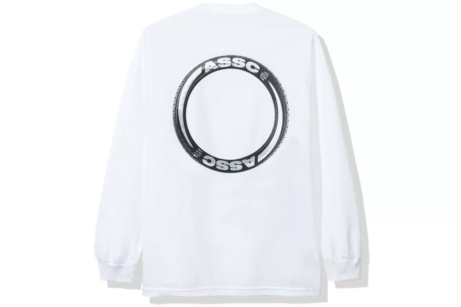 Anti Social Social Club Trofeo Long Sleeve white Tshirt