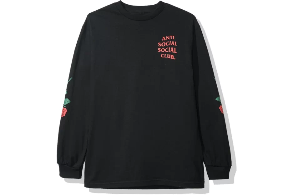 Anti Social Social Club Violets Are Blue Long Sleeve Tshirt