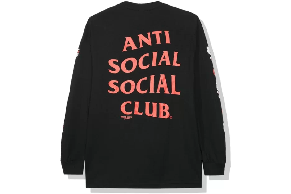 Anti Social Social Club x Hello Kitty Long Sleeve Tshirt