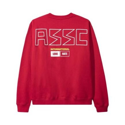 Anti Social Social Club 300ZX Crewneck Sweatshirt back
