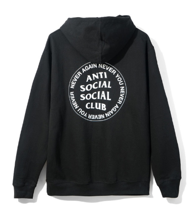 Anti Social Social Club Never You Hoodie