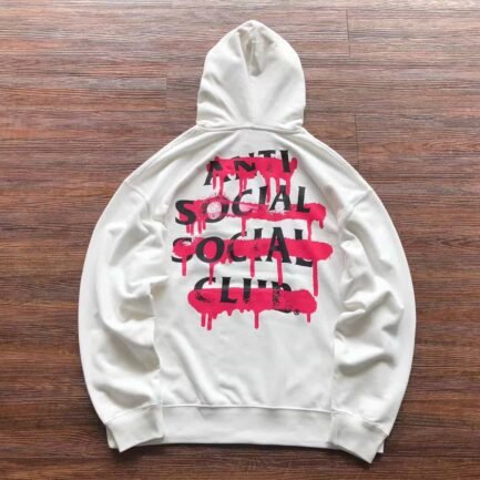 ASSC Spray Can White Hoodie