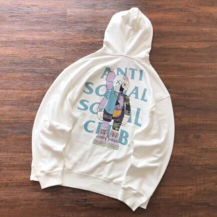 ASSC x Kaws White Hoodie