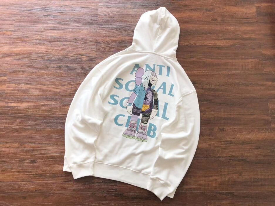 ASSC x Kaws White Hoodie