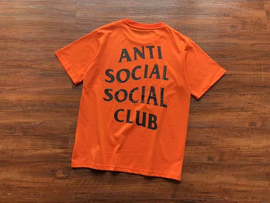 Anti Social Social Club Basic Orange T-shirt