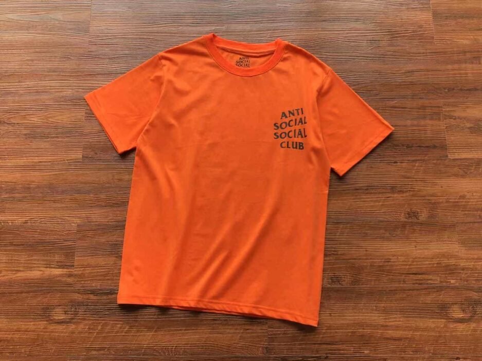 Anti Social Social Club Basic Orange T-shirt