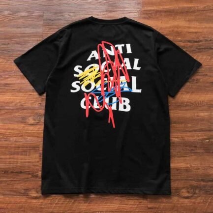 Anti Social Social Club Cancelled Black Tee