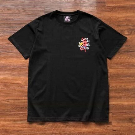 Anti Social Social Club Cancelled Black Tee