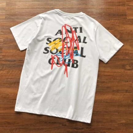 Anti Social Social Club Cancelled White Tee