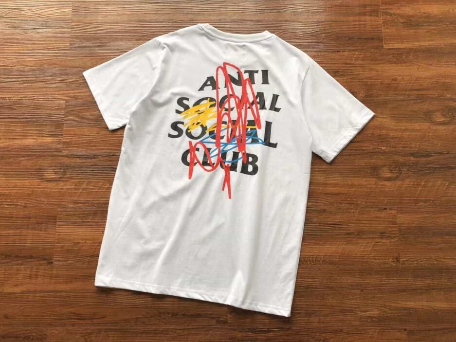 Anti Social Social Club Cancelled White Tee
