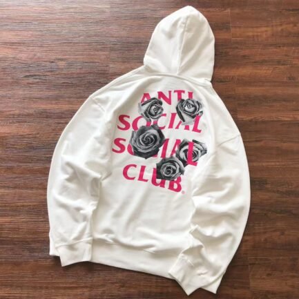 Anti Social Social Club Corn Cheese White Hoodie