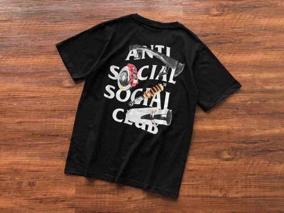 Anti Social Social Club KKouch Black Tee