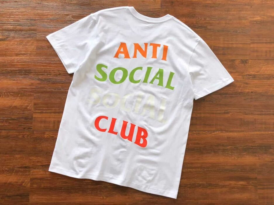 Anti Social Social Club Multi Color Logo Tee