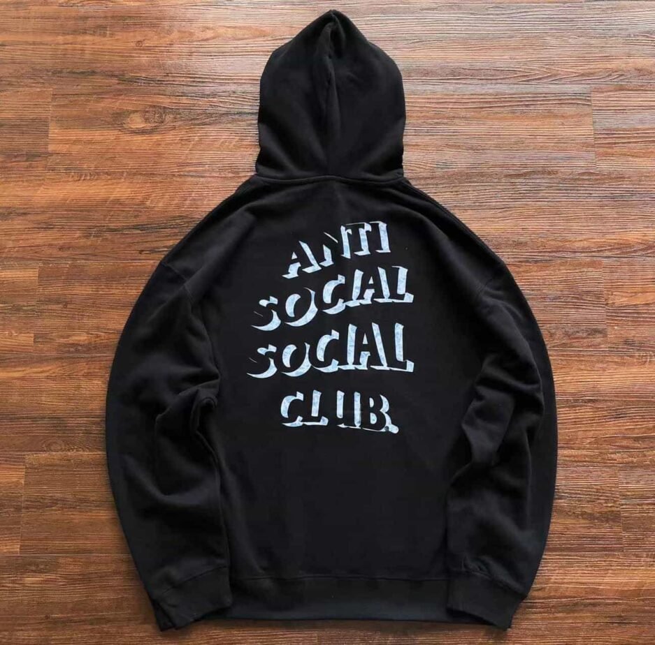 Anti Social Social Club Shaded Black Hoodie