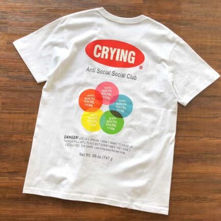 Anti Social Social Club x Crying White Tee