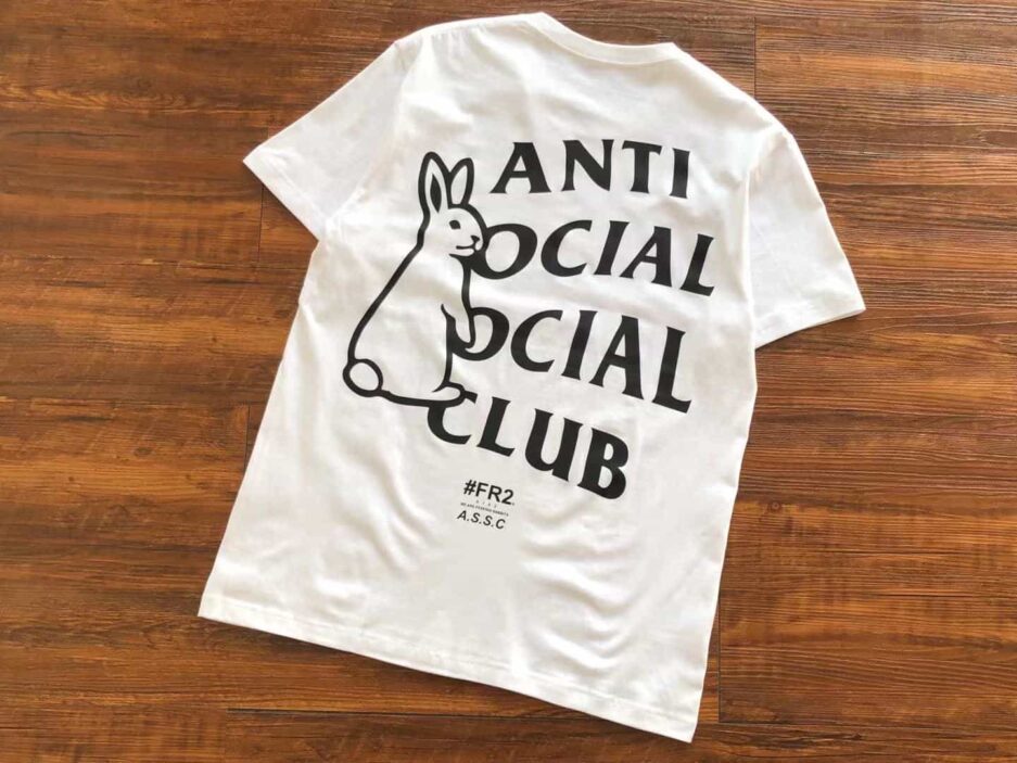 Anti Social Social Club x FR2 White Tee