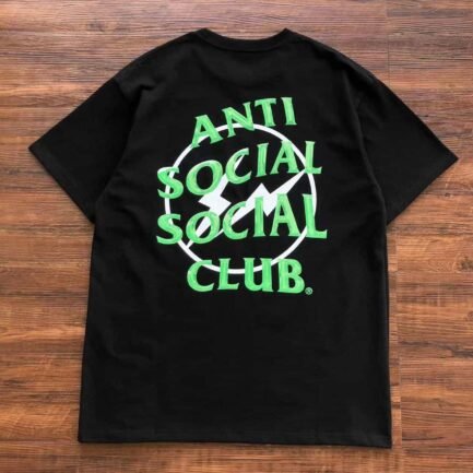 Anti Social Social Club x Fragment Green Print