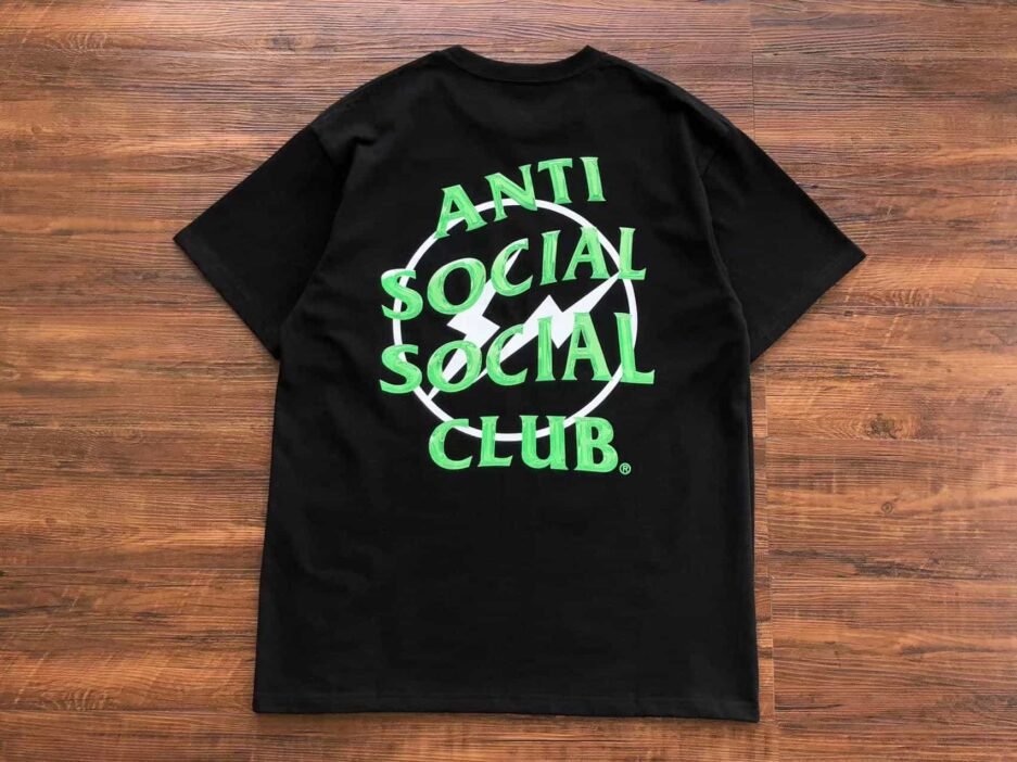 Anti Social Social Club x Fragment Green Print