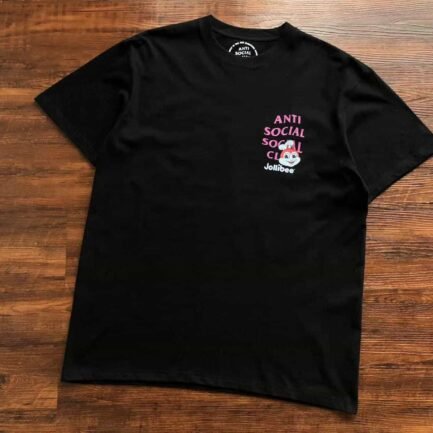 Anti Social Social Club x Jollibee Black Tee