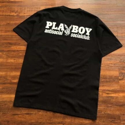 Anti Social Social Club x Playboy Black Tee