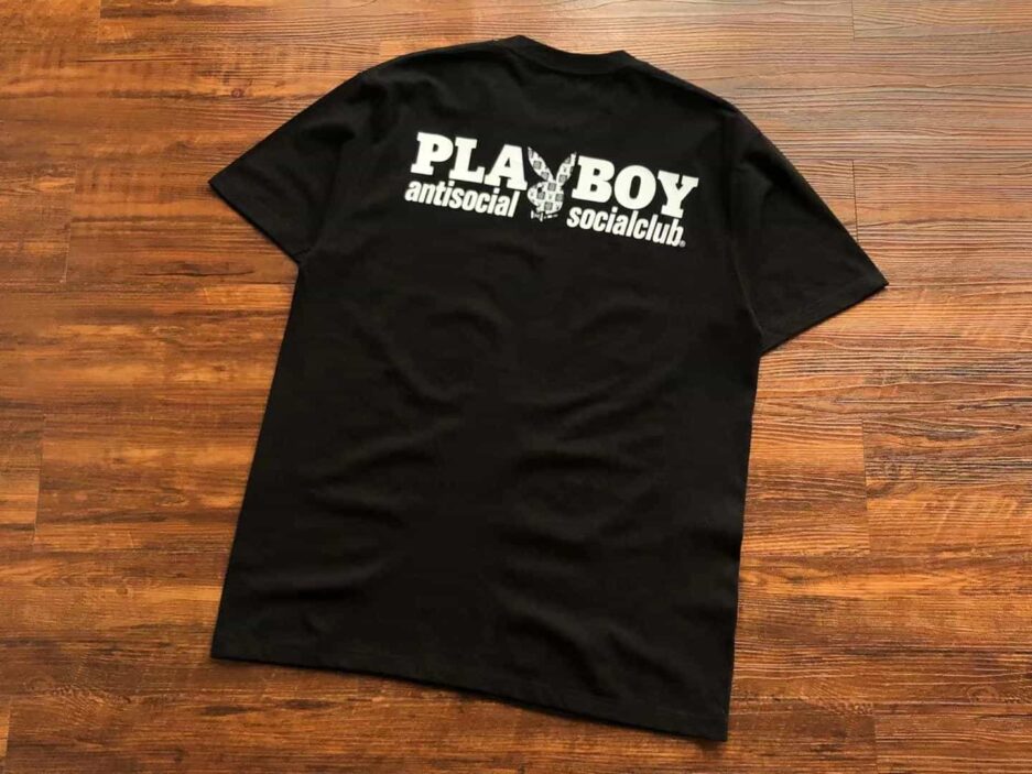 Anti Social Social Club x Playboy Black Tee