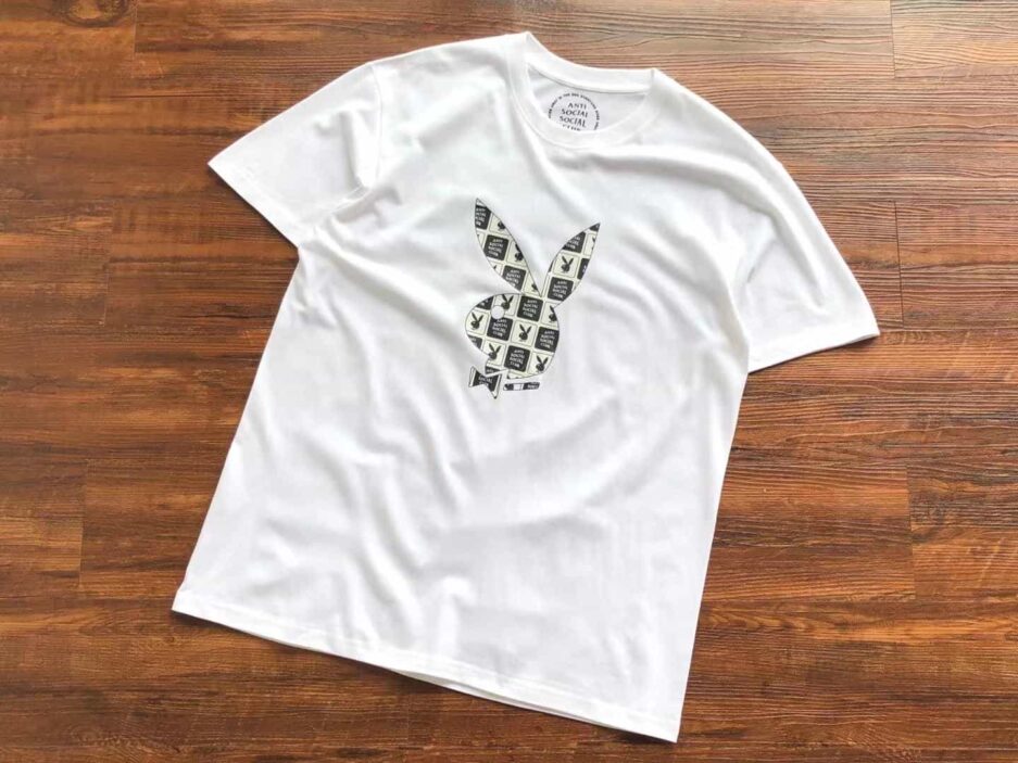 Anti Social Social Club x Playboy White Tee