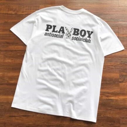 Anti Social Social Club x Playboy White Tee