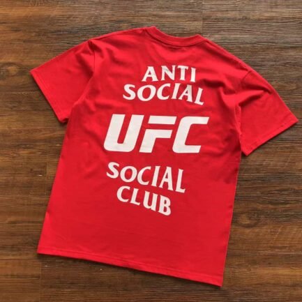 Anti Social Social Club x UFC Red Tee
