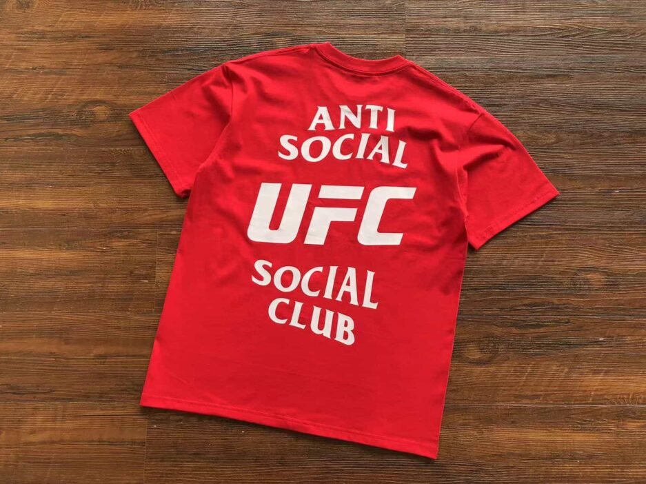 Anti Social Social Club x UFC Red Tee