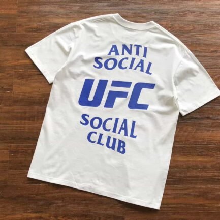 Anti Social Social Club x UFC White Tee