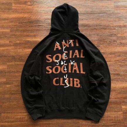 Undefeated Anti Social Social Club Black Hoodie