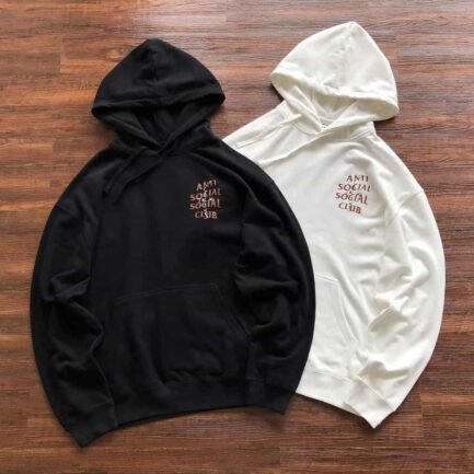 Undefeated Anti Social Social Club Black Hoodie