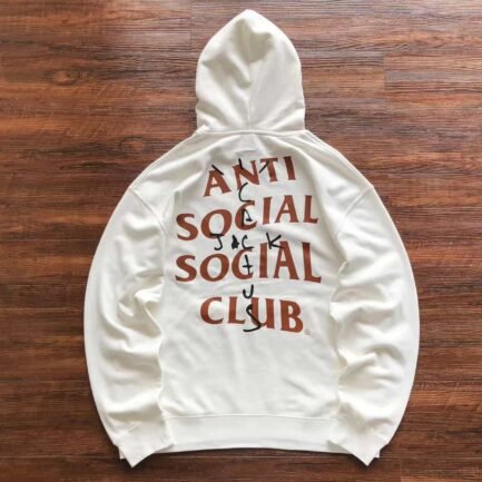 Undefeated Anti Social Social Club White Hoodie