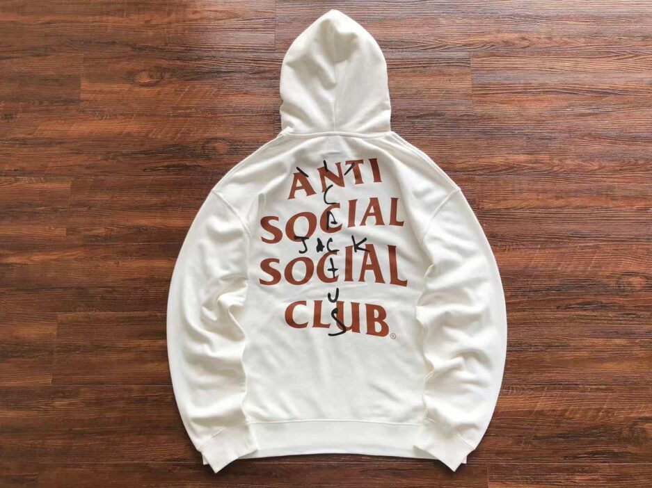 Undefeated Anti Social Social Club White Hoodie