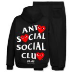ASSC X COMME des GARCONS Tracksuit Black
