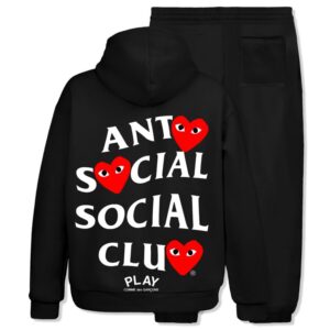 ASSC X COMME des GARCONS Tracksuit Black