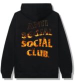 Anti Social Social Club A Fire Inside Flame Hoodie