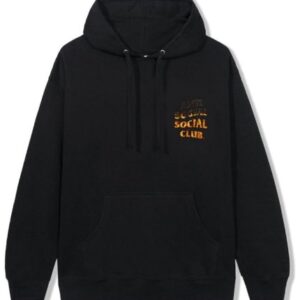 Anti Social Social Club A Fire Inside Flame Hoodie