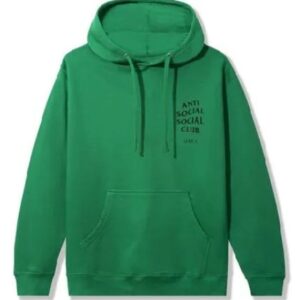 Anti Social Social Club Africa Green Hoodie