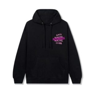 Anti Social Social Club Aquarius Black Hoodie