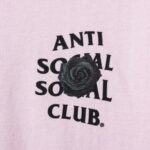 Anti Social Social Club Bat Emoji Tee – Pink – SS20
