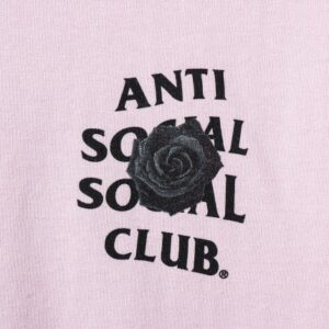 Anti Social Social Club Bat Emoji Tee – Pink – SS20